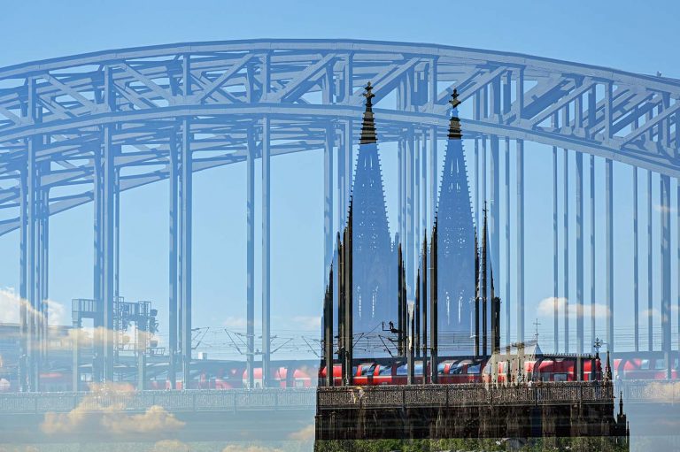Dom mit Hohenzollernbrücke